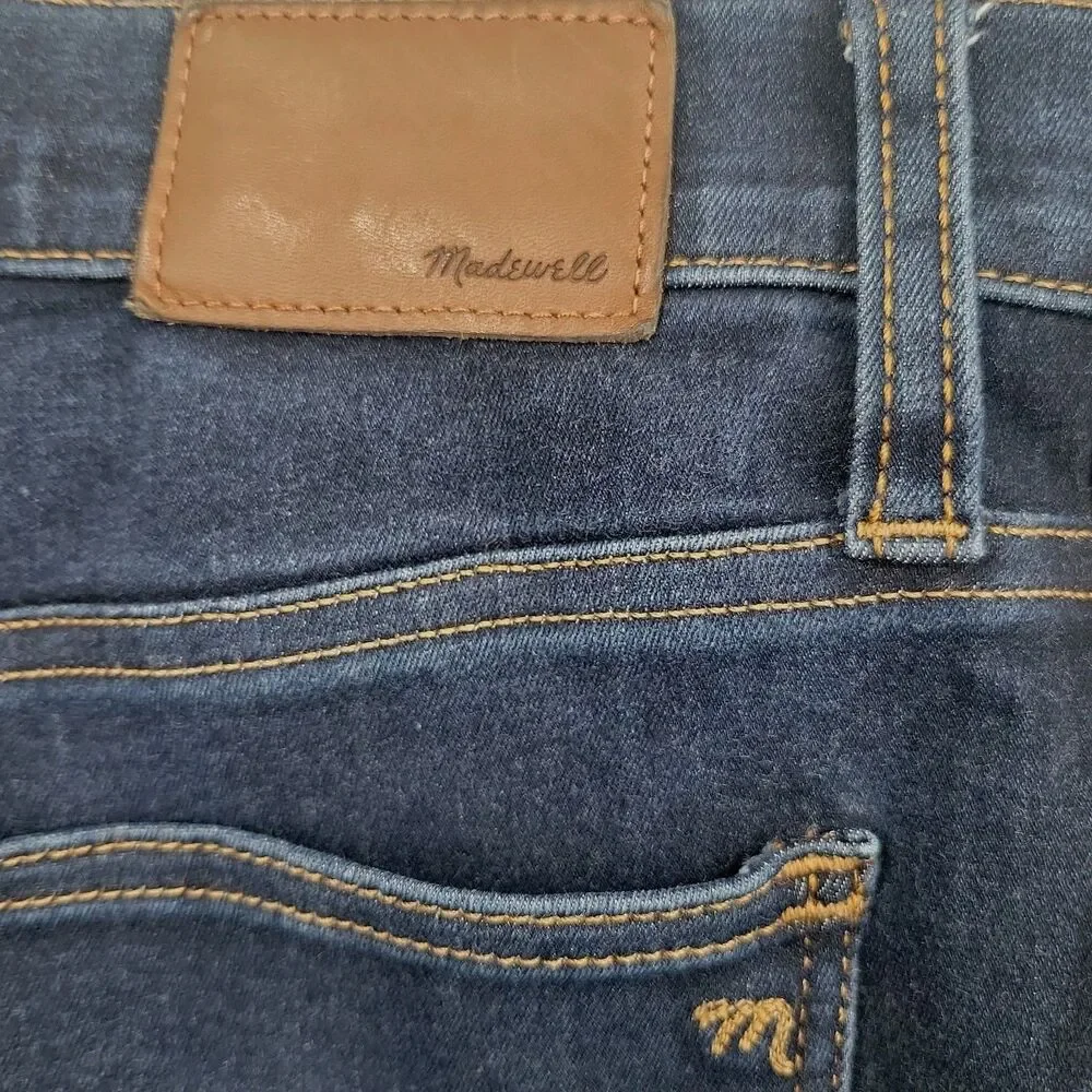 Madewell Womens Jeans Size 27 Roadtripper Jegging Dark Blue Wash